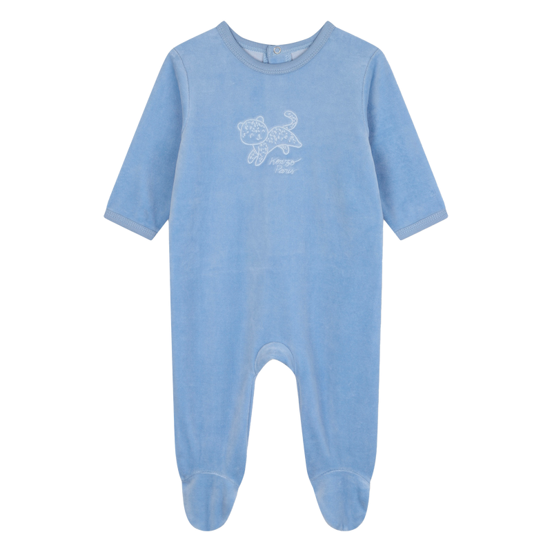 Embroidered Velvet Pajamas KENZO KIDS 
                        BOY