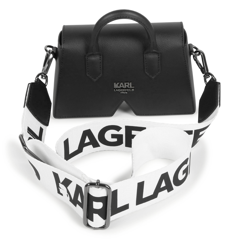 Shiny Textile Handbag KARL LAGERFELD KIDS 
                    GIRL