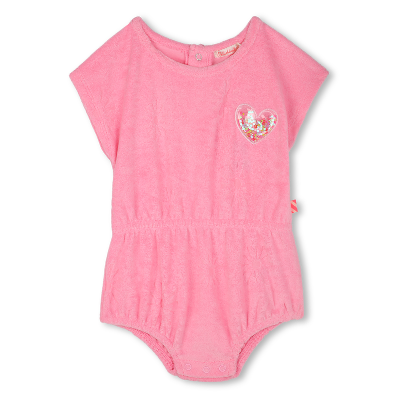 French terry short romper BILLIEBLUSH 
                    GIRL
