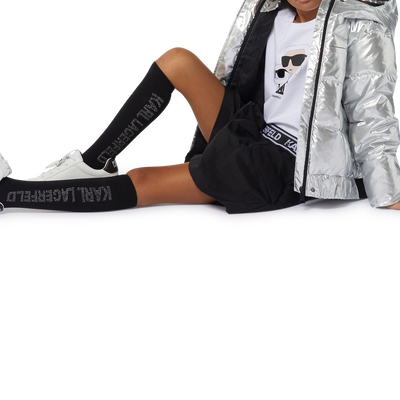 Water-Repellent Jacket KARL LAGERFELD KIDS GIRL