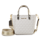 Printed zip-up tote bag MICHAEL KORS 
                    GIRL