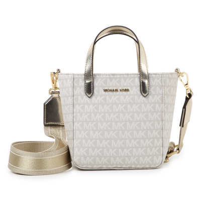 Printed zip-up tote bag MICHAEL KORS GIRL