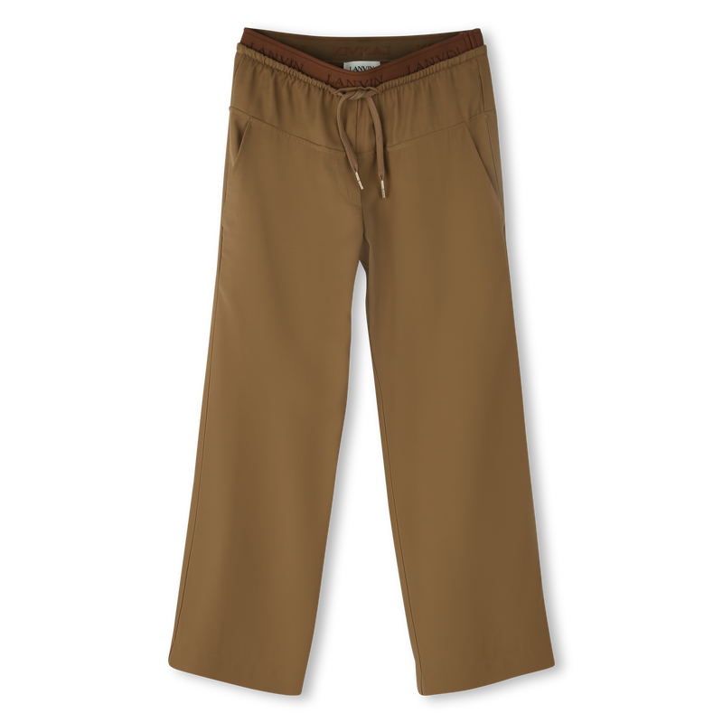 Wide pants LANVIN 
                    GIRL