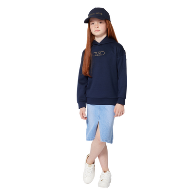 Denim midi skirt MICHAEL KORS GIRL