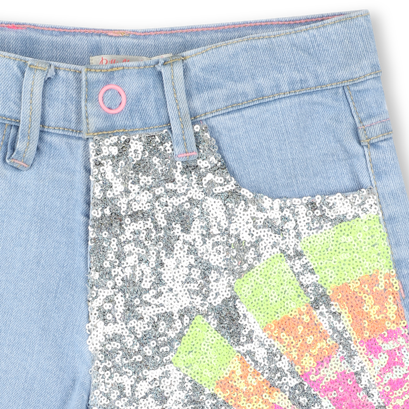 BILLIEBLUSH Adjustable denim shorts