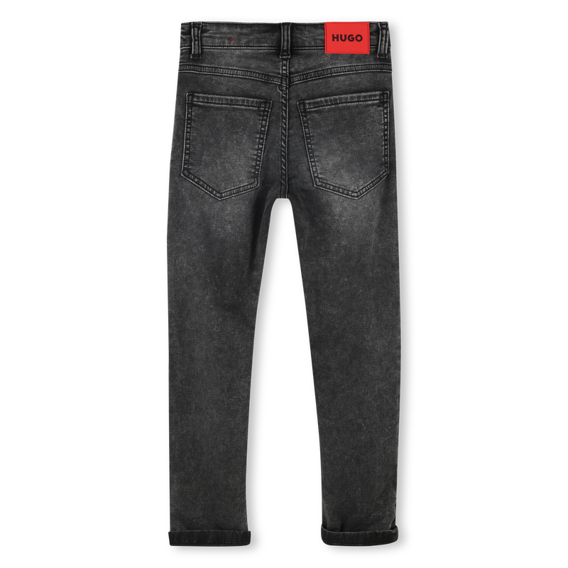 Slim Fit Five-Pocket Jeans HUGO 
                    BOY