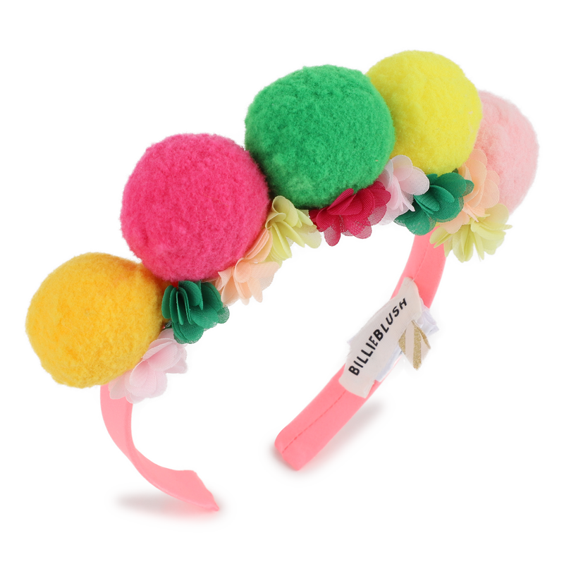 Pompom Headband BILLIEBLUSH 
                        GIRL