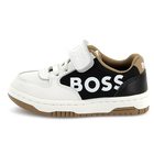 Leather lace-up sneakers BOSS 
                    BOY
