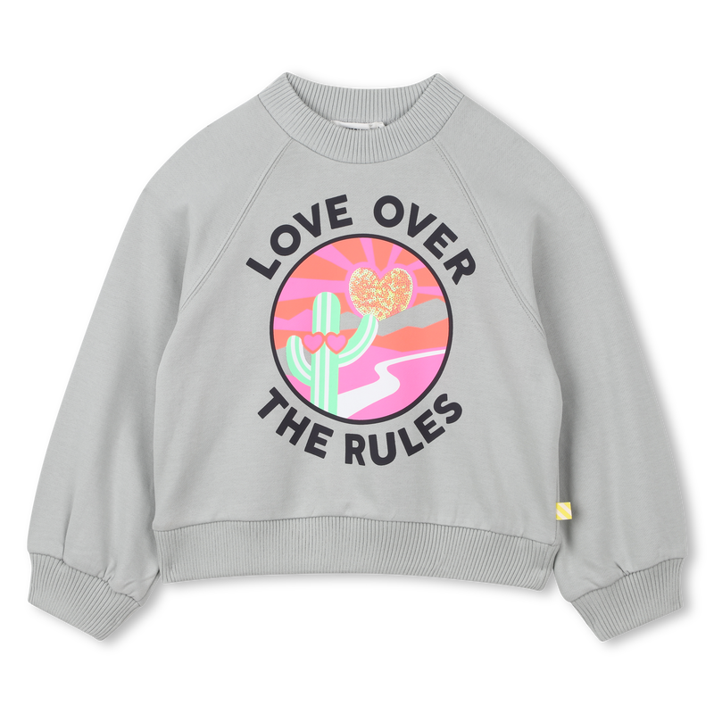 Fleece sweatshirt BILLIEBLUSH 
                    GIRL