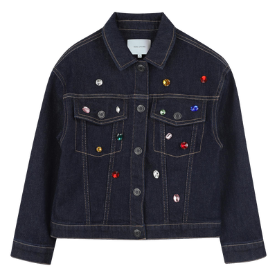 Raw denim jacket MARC JACOBS GIRL