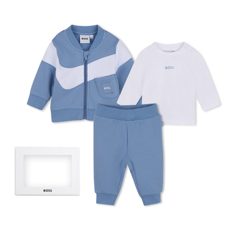 Pants, cardigan, and t-shirt set BOSS 
                        BOY