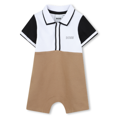 Short color-block romper BOSS BOY