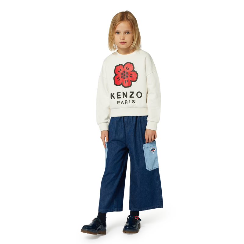 Fleece sweatshirt KENZO KIDS 
                        GIRL