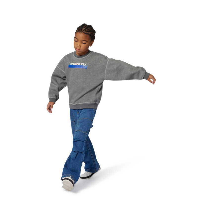 Reversible sweatshirt DKNY 
                        BOY