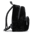 Small backpack made of fluffy fleece KARL LAGERFELD KIDS 
                    GIRL