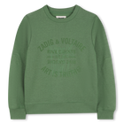 Overdyed Sweatshirt ZADIG VOLTAIRE 
                    BOY