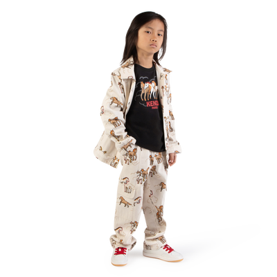 Logo Print Jacket KENZO KIDS UNISEX