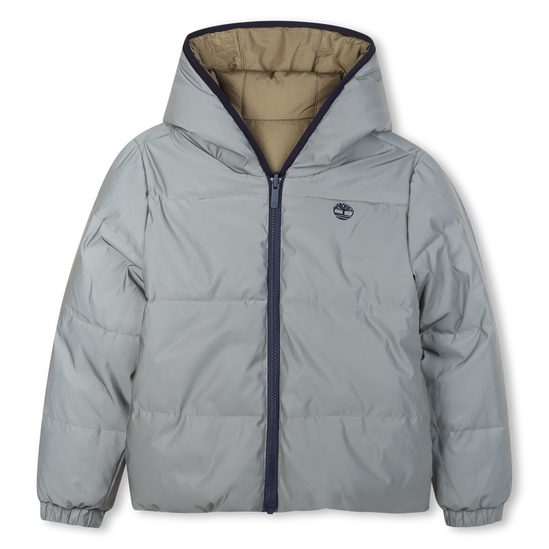 Reversible hooded down jacket TIMBERLAND 
                    BOY