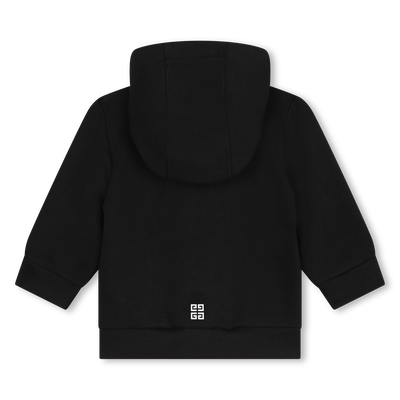 Hooded Fleece Cardigan GIVENCHY BOY