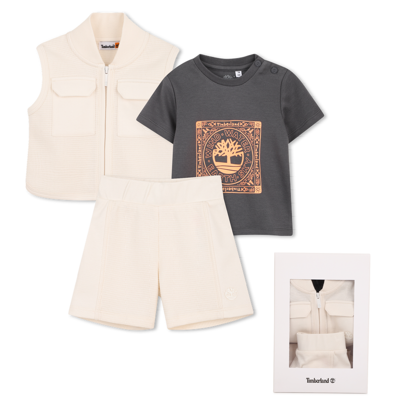 Cotton Outfit Set TIMBERLAND 
                        BOY