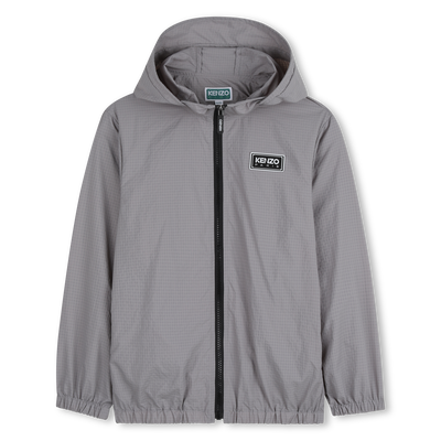 Hooded Windbreaker KENZO KIDS BOY