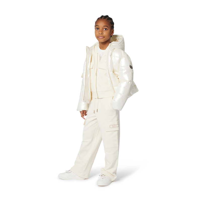 Hooded cardigan MICHAEL KORS 
                    GIRL