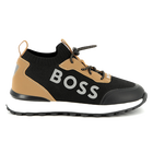 Elasticated lace sneakers BOSS 
                    BOY