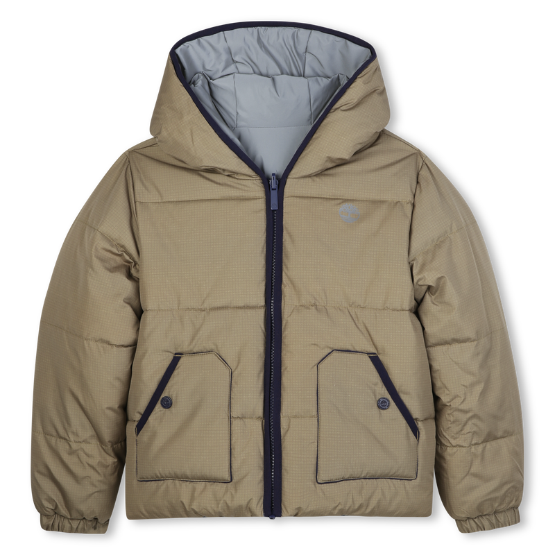 Reversible hooded down jacket TIMBERLAND 
                    BOY
