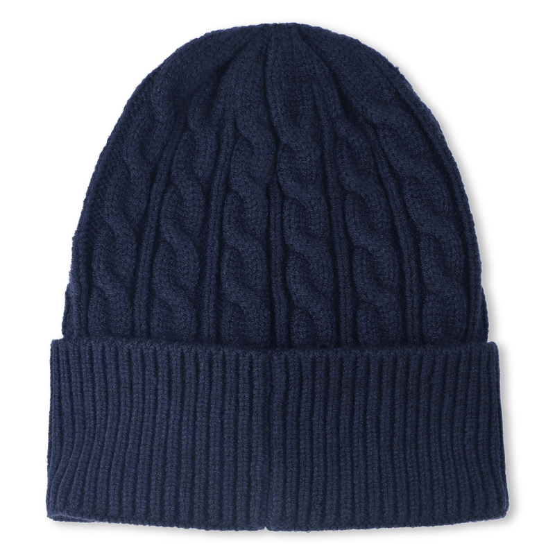 Cable knit beanie BOSS 
                    BOY