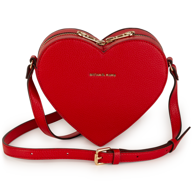 MICHAEL KORS Heart-Printed Handbag with Shoulder Strap