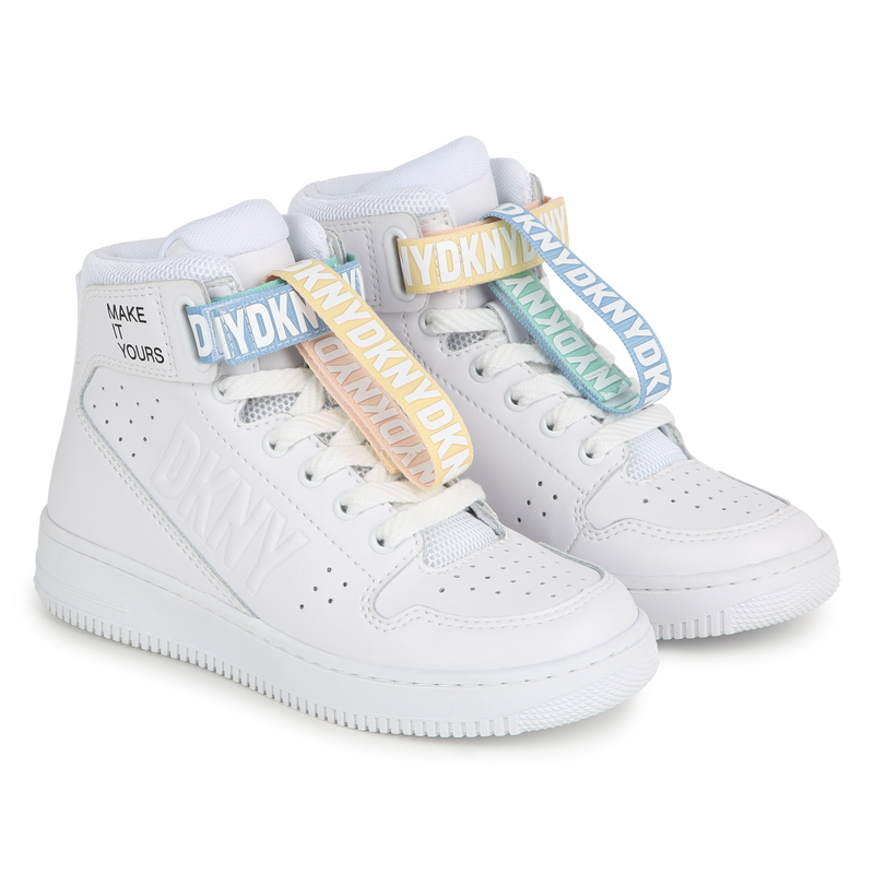 Dkny mak lace up sneakers clearance