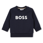 Sweatshirt, NAVY, hi-res