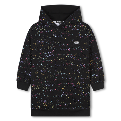 Printed Hooded Dress DKNY GIRL