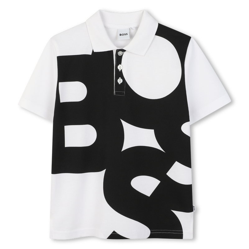Cotton polo shirt BOSS 
                        BOY