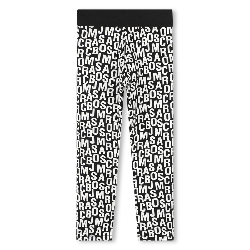 Printed Two-Tone Leggings MARC JACOBS 
                    GIRL