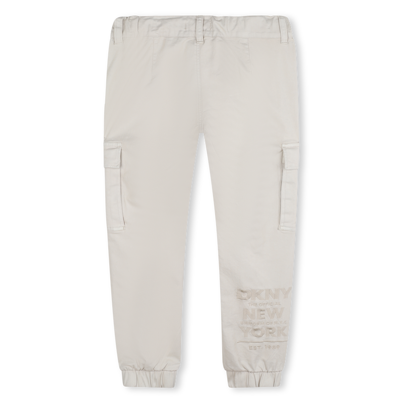 Cotton Patch-Pocket Pants DKNY 
                    BOY