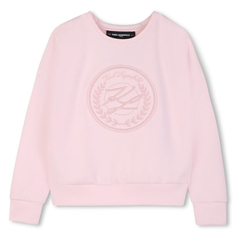 Printed Maxi Sweatshirt KARL LAGERFELD KIDS 
                        GIRL