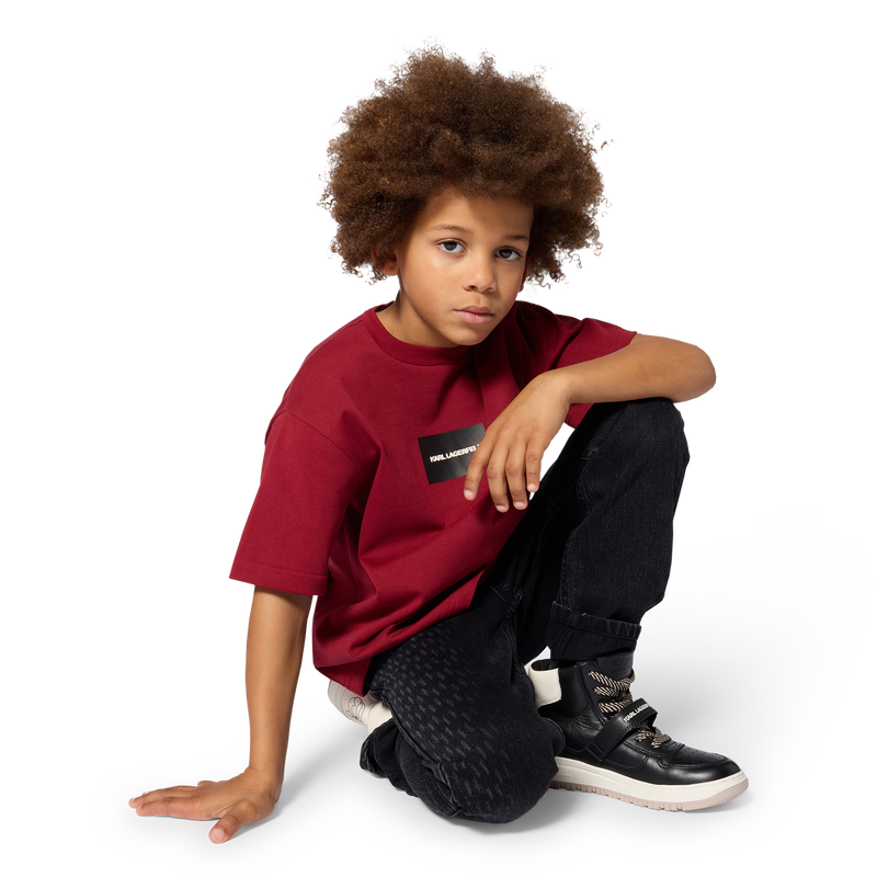 Short sleeve t-shirt KARL LAGERFELD KIDS 
                        BOY
