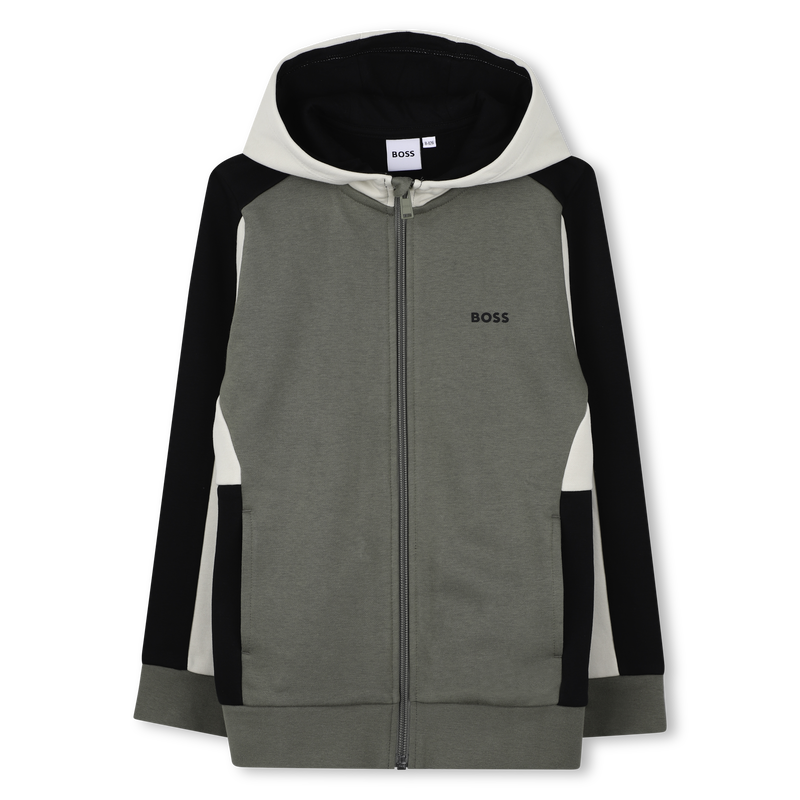 Hooded cardigan BOSS 
                    BOY