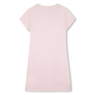 Short-Sleeved Dress KARL LAGERFELD KIDS GIRL