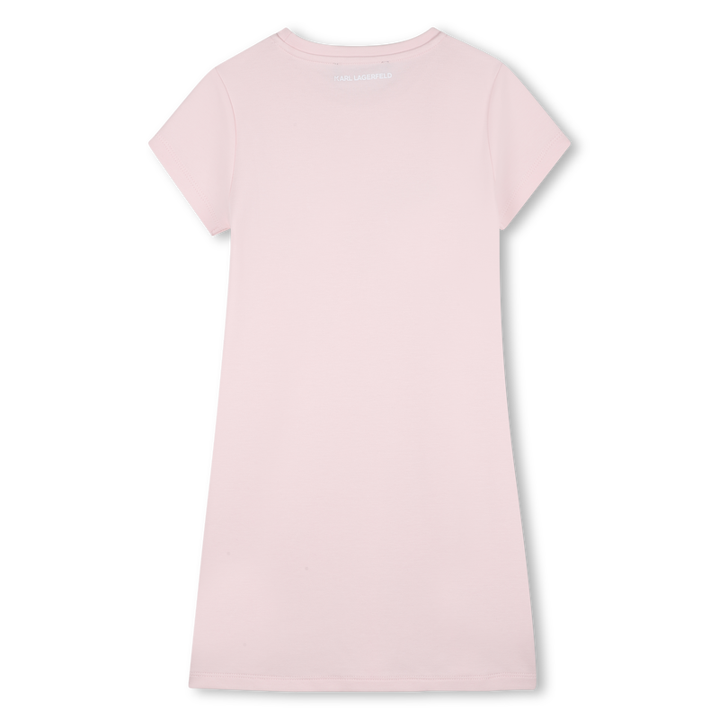 Short-Sleeved Dress KARL LAGERFELD KIDS 
                        GIRL