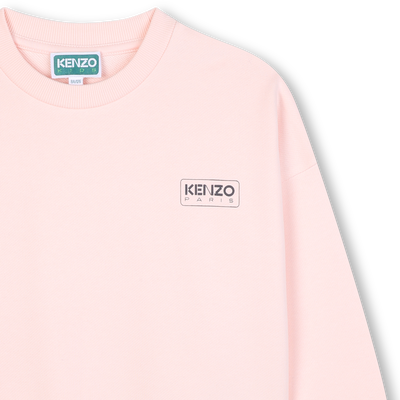 Fleece sweatshirt KENZO KIDS GIRL