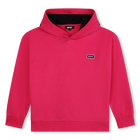 Hooded Cotton Sweatshirt, PINK PEP'S, hi-res