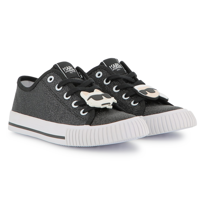 Low-top lace-up sneakers KARL LAGERFELD KIDS 
                        GIRL