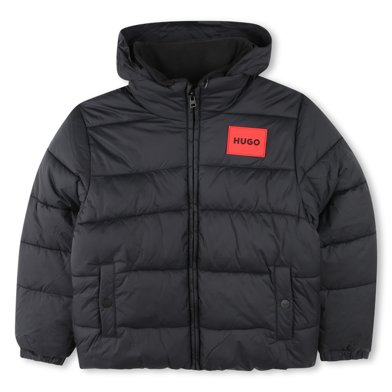 Zip-Up Water-Repellent Parka HUGO 
                        BOY