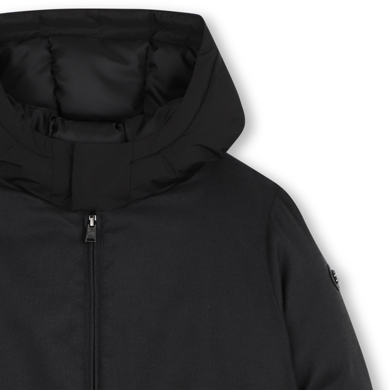 Hooded down jacket BOSS 
                        BOY