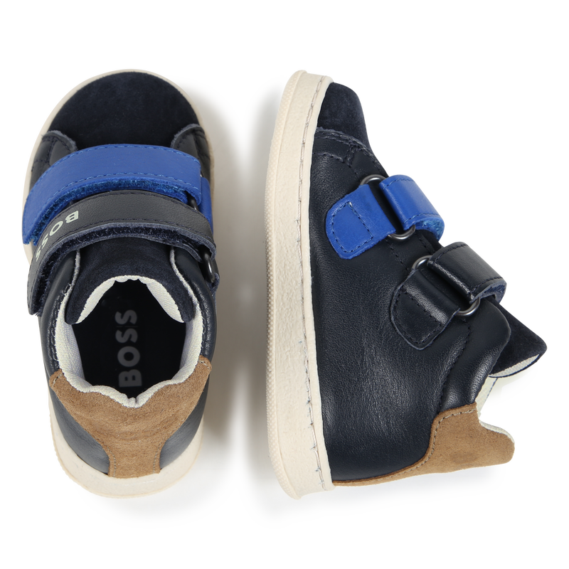Leather Velcro Sneakers BOSS 
                    BOY