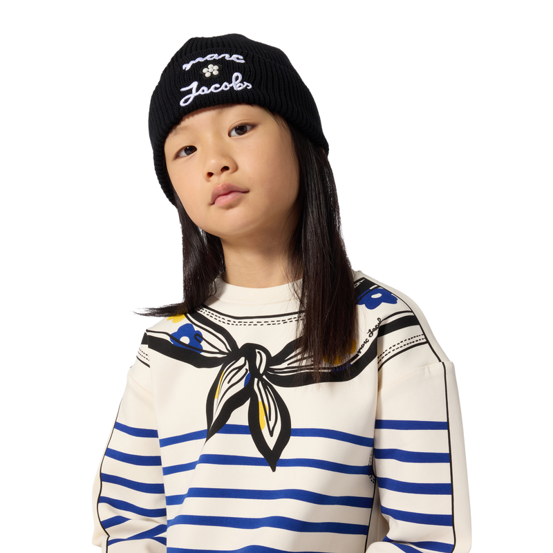 Knitted beanie MARC JACOBS 
                        GIRL