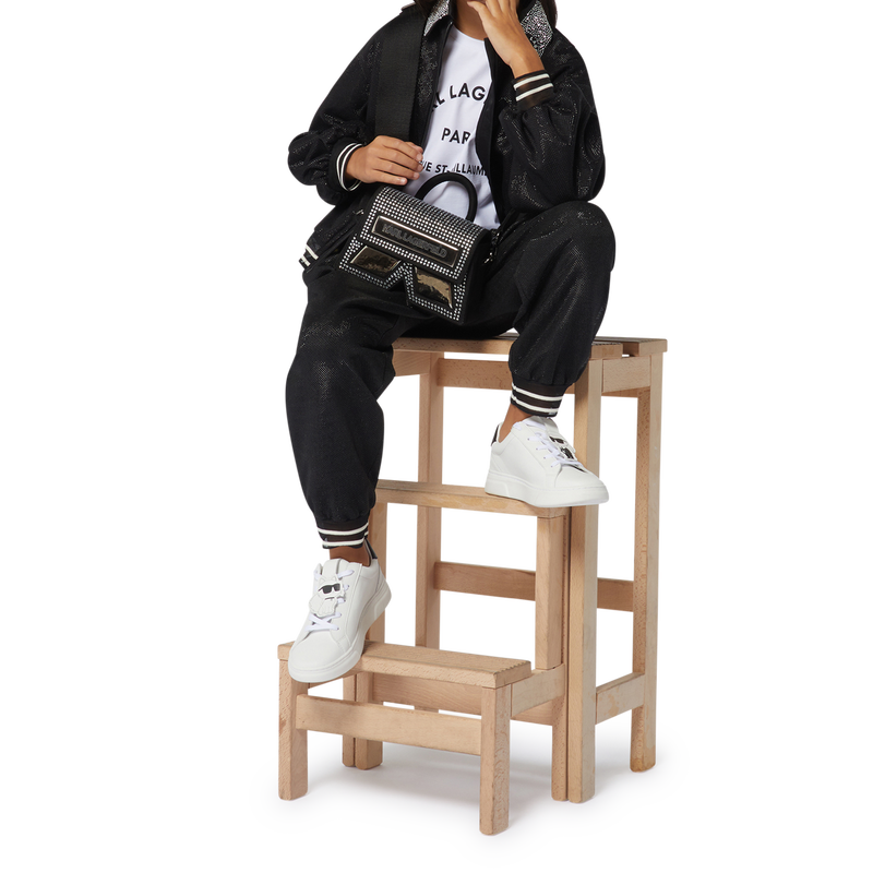 Logo Graphic Short-Sleeve KARL LAGERFELD KIDS 
                        GIRL