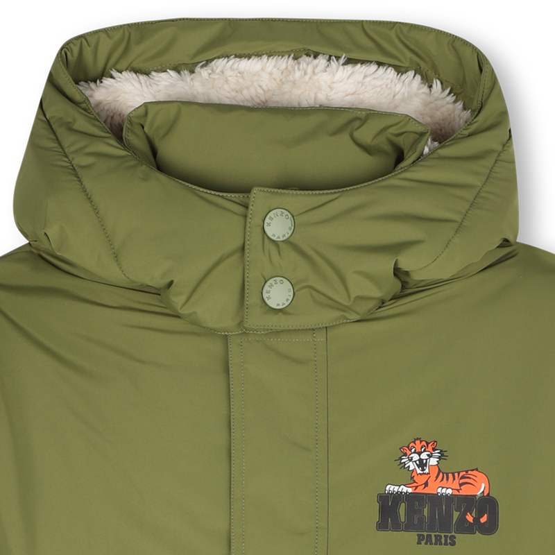 Hooded parka KENZO KIDS 
                    BOY